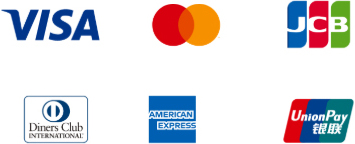 お支払い可能なカード